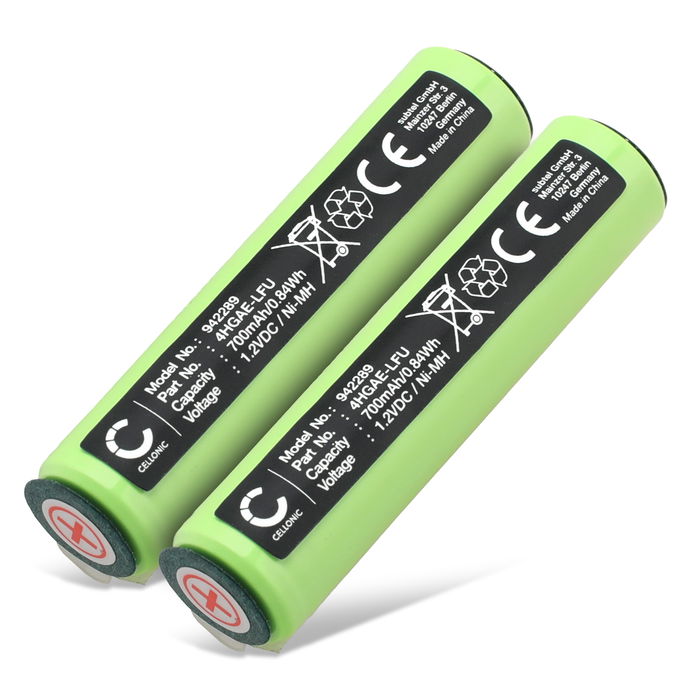 2x Braun MGK3020 Batería 700mAh de Cellonic