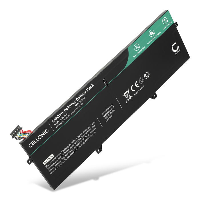 Batería HP para ordenador portátil HP EliteBook x360 1040 G5 7200mAh 7.7V  de CELLONIC