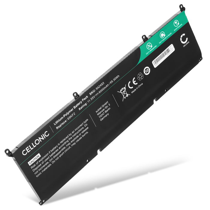 Dell Precision 5550 Batería 6000mAh de Cellonic