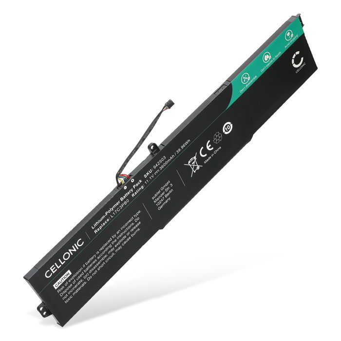Batería Lenovo para ordenador portátil Lenovo Ideapad 330-15ICH, Ideapad 330-17ICH, Lenovo L17C3PB0, L17M3PB1 3600mAh 11.1V  de CELLONIC
