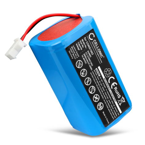 1x Batería para Cecotec CONGA 1090, 990; Conga 1090; 990; 1099 CONGA 990, CONGA 1190 (2600mAh, 14.4V) de CELLONIC
