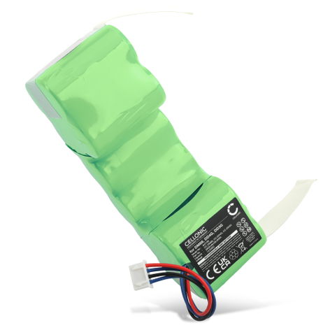 1x Batería para ECOVACS DE33; DE5G; DN33; DN55; Deebot 900, 901, M88; DD35 DM88 (3000mAh, 12V) de CELLONIC