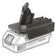 1x Adaptador de batería DeWalt 18V-20V o Milwaukee 18V a Dyson V6