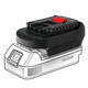 1x Adaptador de batería DeWalt 18V-20V o Milwaukee 18V a Bosch 18V