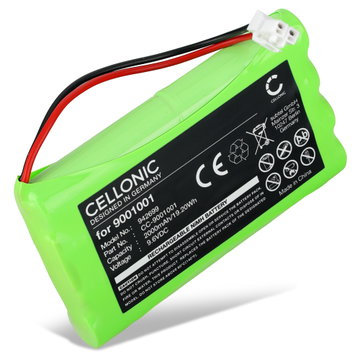 Battery for Bosch Somfy Axovia 220B, Dexxo Optimo, Elixo Optimo 24V RTS, Ixengo S, Elixo 500 3S, Dexxo Compact 2000mAh from CELLONIC
