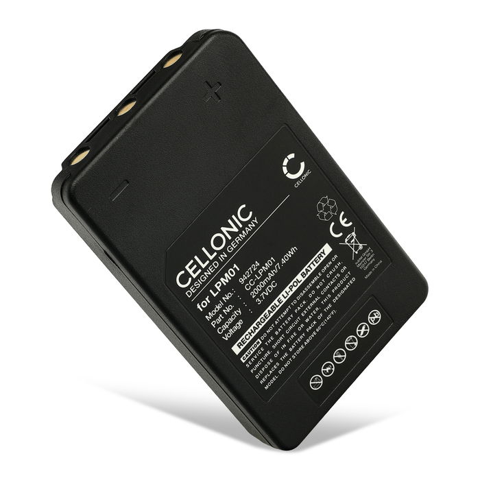 Batería para Autec LK NEO, R0BATT00E13A0 2000mAh 3.7V de CELLONIC