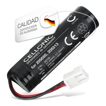 Batería para Leifheit 51000, 51113, 51114, 51002 Dry and Clean, 51000, 51113, 51002, 51114 3400mAh de CELLONIC