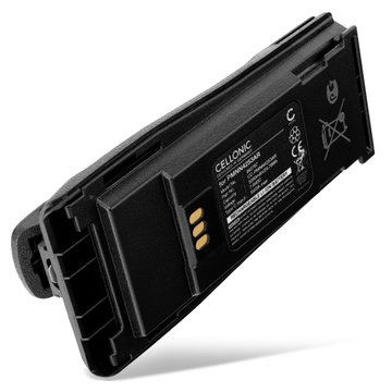 CELLONIC Batería para Motorola DP1400 CP040 CP200 CP200D CP140 CP200XLS EP450, PMNN4253AR NNTN4497 (Puerto Tipo-C) 7.4V 3350mAh Li Ion de CELLONIC
