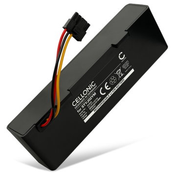 Battery for Xiaomi Mijia 2, Mi Robot Vacuum Mop P, VIOMI V3, STYTJ02YM, Viomi V2 Pro, Proscenic LDS M6 Pro, 3200mAh from CELLONIC - With Shell
