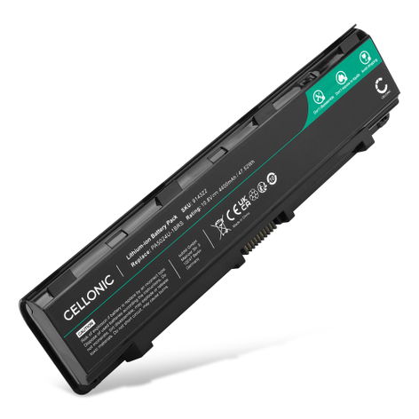 1x Batería para Ordenadores Portátiles Toshiba Satellite C850, C855, L850, C800, C850D, L855 (4400mAh, 10.8V) de CELLONIC