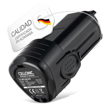 Batería para herramientas Black & Decker EGBL108, LB12, BL1310, BL1510, GKC108, BDCDMT112, EGBL108KB 2000mAh 12V Li Ion de CELLONIC
