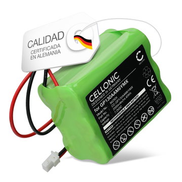Batería para Visonic Powermax Plus Control Panel 0 9912 H, 0 9912 W 2000mAh de CELLONIC