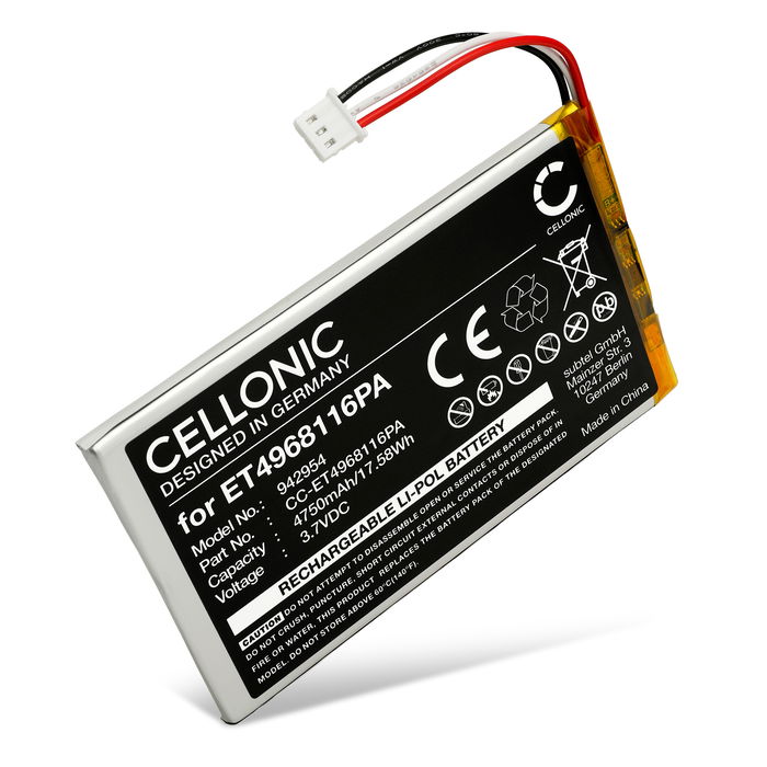 Voice Caddie SC300 Portable Golf Launch Monitor Batería 4750mAh de Cellonic