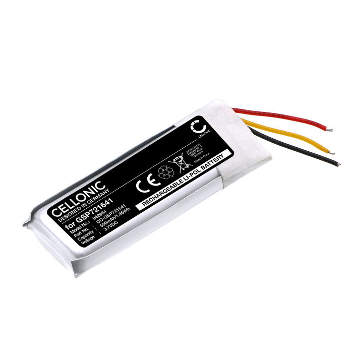 CELLONIC Recambio de Batería Microsoft para auriculares JBL Live Pro 2 TWS, Tune Flex (Charging Case) 500mAh 