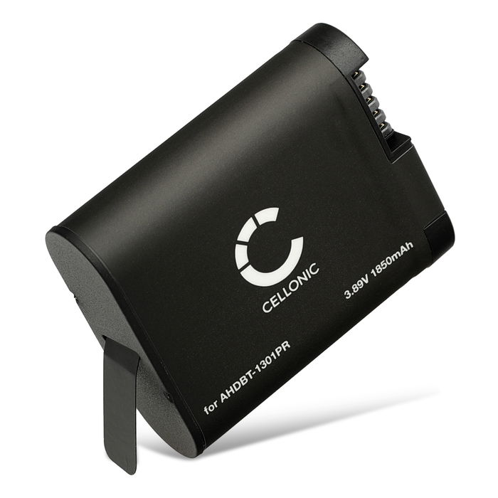 Battery for GoPro Hero 13, AHDBT-1301 AHDBT-1301PR (1900mAh, 3.89V) from CELLONIC
