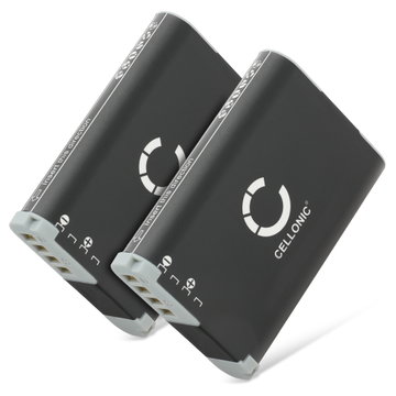 2x Batería para Canon PowerShot G1 X Mark II, Legria Mini X,VIXIA Mini X,Canon NB-12L NB-12L (1900mAh, 3.6V) de CELLONIC