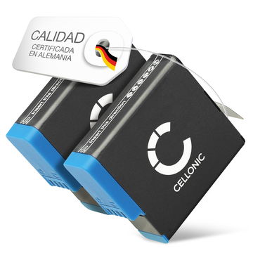 2x Batería para GoPro Hero 8 7 6, AHDBT-801 1200mAh de CELLONIC