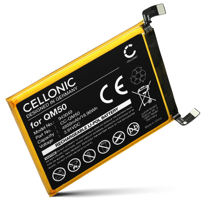 Motorola EDGE 40 NEO Battery 4850mAh from Cellonic