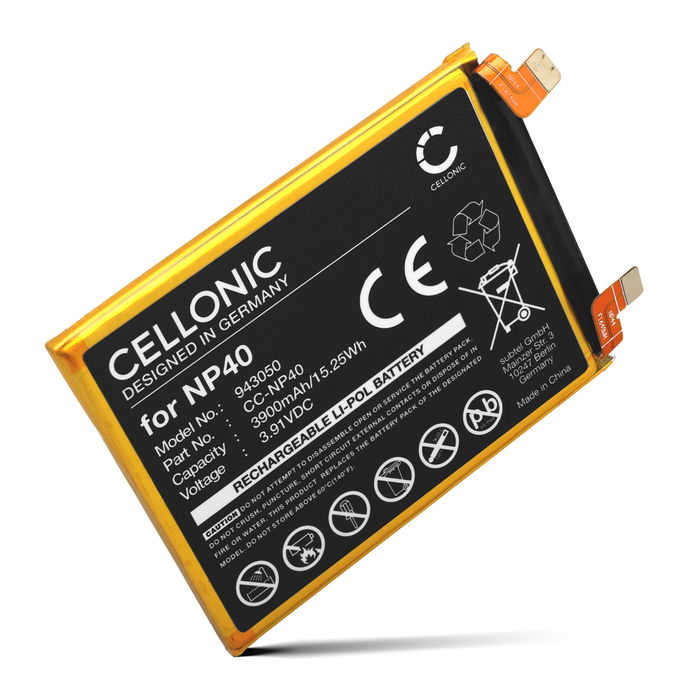 CELLONIC Recambio de Batería Motorola para Smartphone Motorola EDGE 30 NEO, XT2245, NP40 3900mAh 