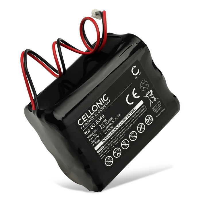 Batería para SCANGRIP NOVA 3K, NOVA 4K 5200mAh de CELLONIC