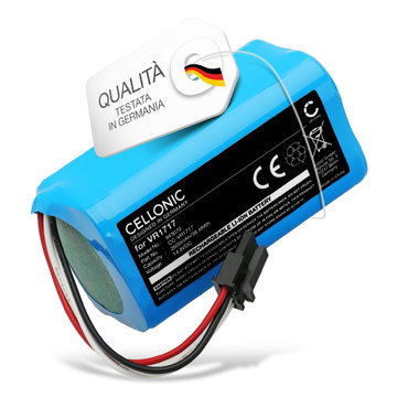 Batería para Airrobo P10, ROVUS BL500, BL500N, BL517, Proscenic Cocoa Smart 780T, Cocoa Smart 790T, SUMMER P1S, Summer P2s, VR1717 2600mAh de CELLONIC