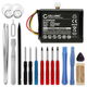 1x Batería 800mAh + Juego de herramientas 17pzas