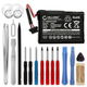 1x Batería 1100mAh + Juego de herramientas 17pzas