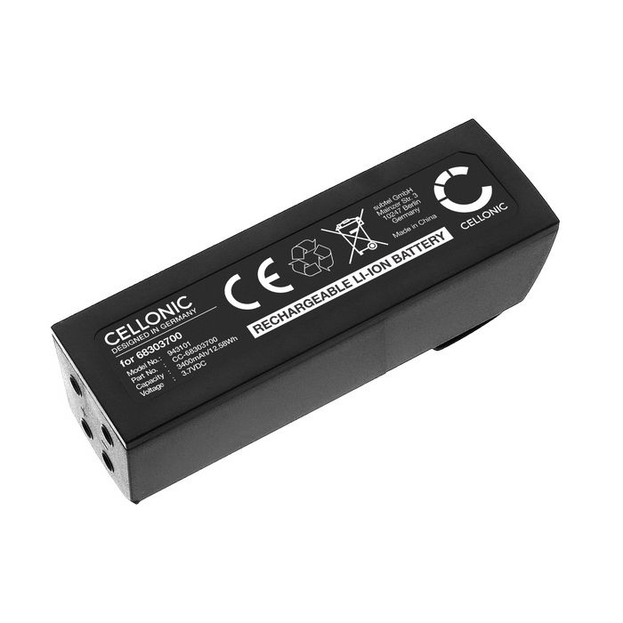 Batería para Hetronic ERGO-S - 68303700 (3400mAh) Batería de Reemplazo
