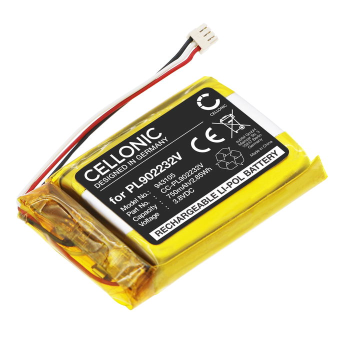 1x Batería para Jabra Elite 85t (Charging Case) 750mAh de CELLONIC