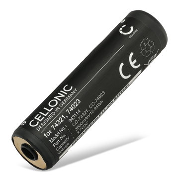 Batería para Streamlight Jr LED, ProTac HL USB, Strion (2020), Strion DS HL, Strion DS HPL, Strion HPL, Strion LED 3500mAh de CELLONIC
