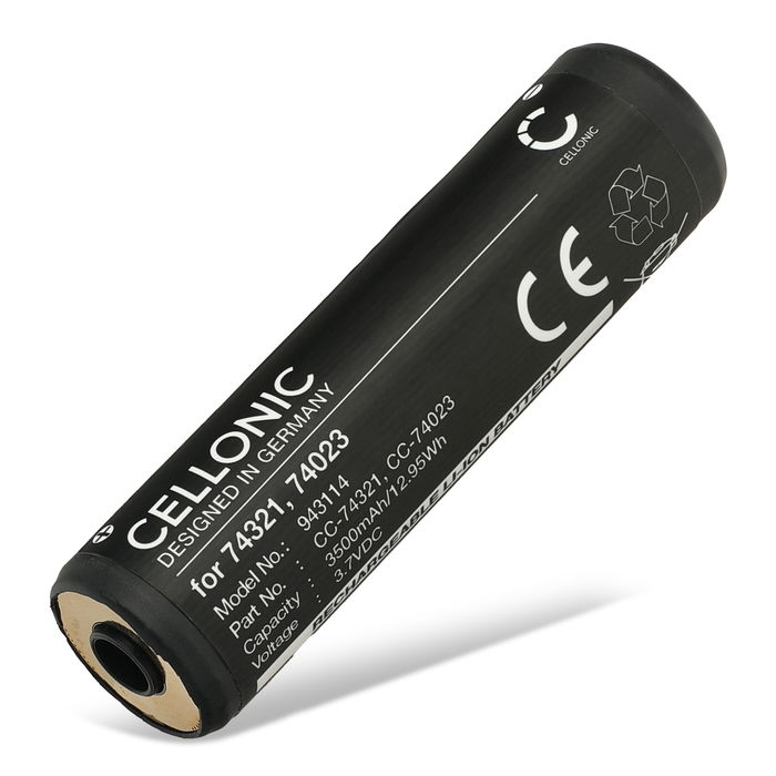 Batería para Streamlight Jr LED, ProTac HL USB, Strion (2020), Strion DS HL, Strion DS HPL, Strion HPL, Strion LED 3500mAh de CELLONIC