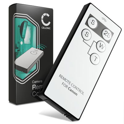 Disparador de cámara por infrarrojos para Canon EOS 70D, EOS 5D Mark IV, EOS 750D, EOS 600D, control remoto IR inalámbrico para cámara de CELLONIC