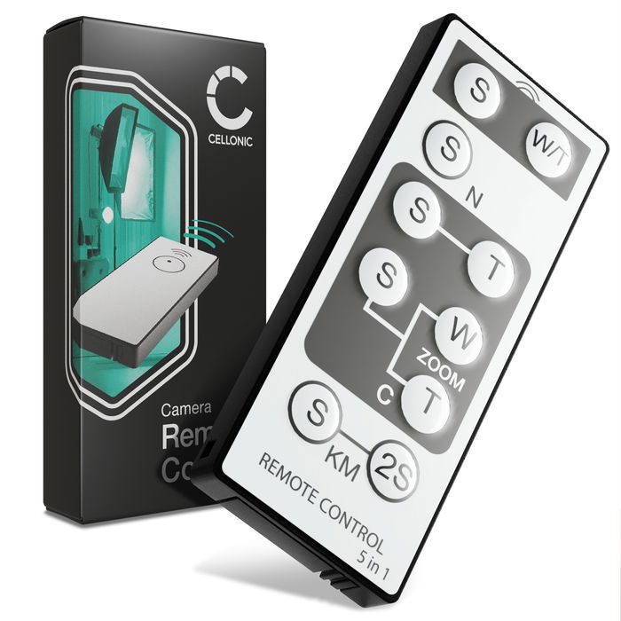 Disparador de cámara por infrarrojos para Konica Minolta DiMAGE A200, F200, F100 control remoto IR inalámbrico para cámara de CELLONIC