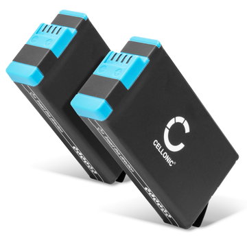 2x Batería para GoPro MAX, GoPro MAX 360 SPCC1B (1600mAh, 3.85V) de CELLONIC