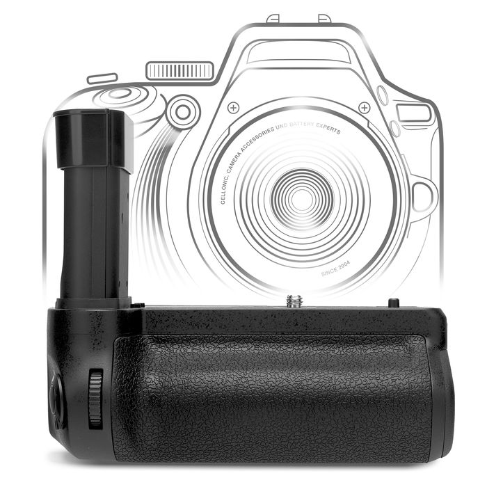 Grip Baterìa para cámaras Nikon Z6 III con compartimento para baterías EN-EL15c,EN-EL15b,EN-EL15a,EN-EL15 - Empuñadura cámaras vertical