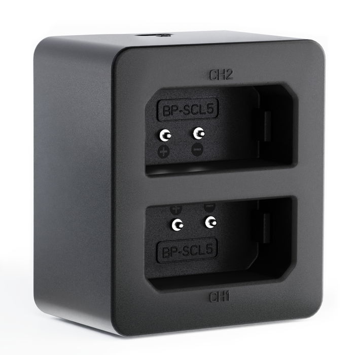 Cargador doble USB rápido para Leica BP-SCL5 Cable de Carga 0.7A x1 / 0.5A x2 Cable USB