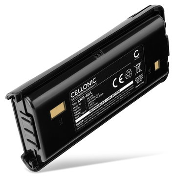 CELLONIC Batería para Kompatibel mit Kenwood TK-3301T TK-3200 TK-3202 TK-2202E TK-2206 TK-2207 TK-2207G TK-2302E 7.4V 2000mAh Li Ion de CELLONIC