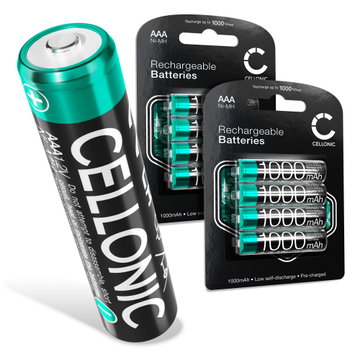 8x AAA Bateria Siemens 1000mAh - , Batería larga duración para teléfonos Siemens Gigaset A400, A415, AS405, A510, AS690, C430, C530HX, CL660HX, E560, E290A