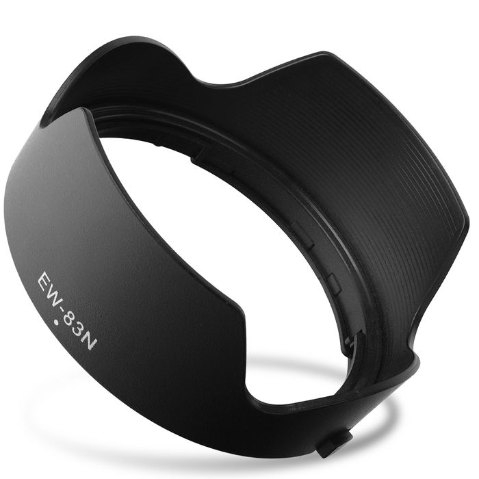 EW-83N Parasol de Cámara para Canon EF 24-105mm f/4L IS USM – Plastic bayoneta Flor / Pétalo / Tulipán - Parasol de CELLONIC