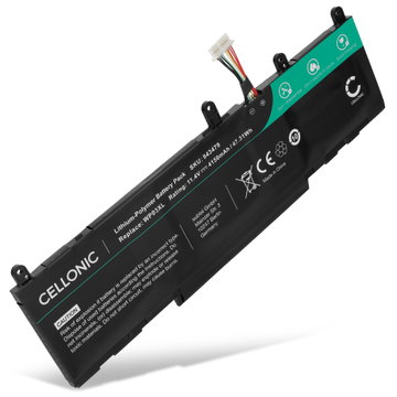 1x Battery for HP EliteBook 830 Gen 9, 840 Gen 10, 1040 G10, Elite x360 830 G11, ZBook Firefly 14 G10, Firefly 16 G10, Elitebook 835 Gen 10, WP03XL 11.4V 4150mAh from CELLONIC