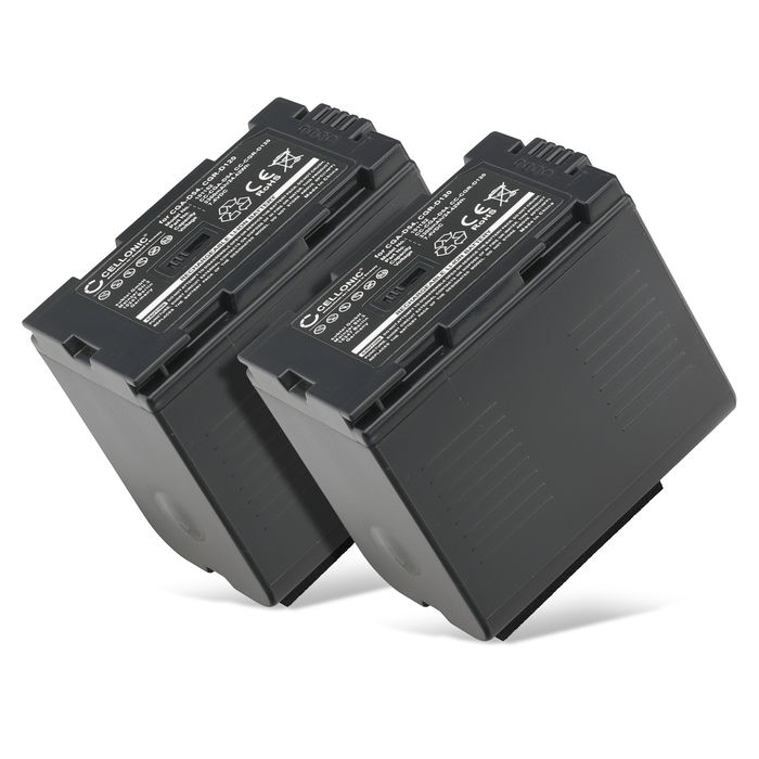 2x Panasonic AG-DVX100 Batería 3300mAh de Cellonic