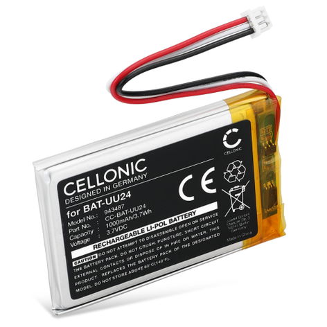 Batería para HelloBaby HB32; SM24; SM25; HB24; HB6339; UU24 BAT-UU24 (1000mAh, 3.7V) de CELLONIC