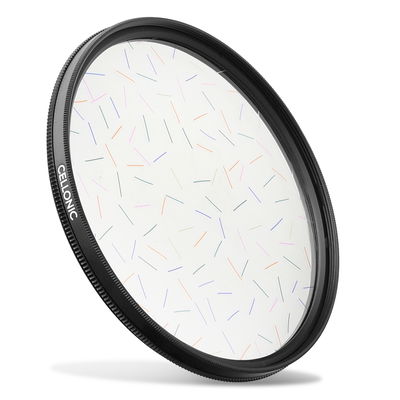 Filtro Arcoíris Starlight con efecto de rayas para Ø 58mm Filtro de efecto