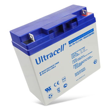 Batería para Bleiakku 12 V, 18 Ah (UC18-12) UC18-12 (18000mAh, 12V) de Ultracell