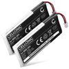 2x Batería 500mAh