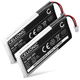 2x Battery 500mAh