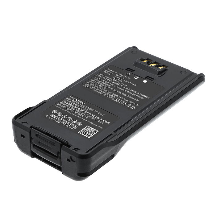 CELLONIC Batería para Kenwood TK-3180, TK-2180, TK-3180K, TK-5210, TK-5310, TK-3185, TK-5310GK, TK-5310K 7.4V 3350mAh Ion de litio de CELLONIC