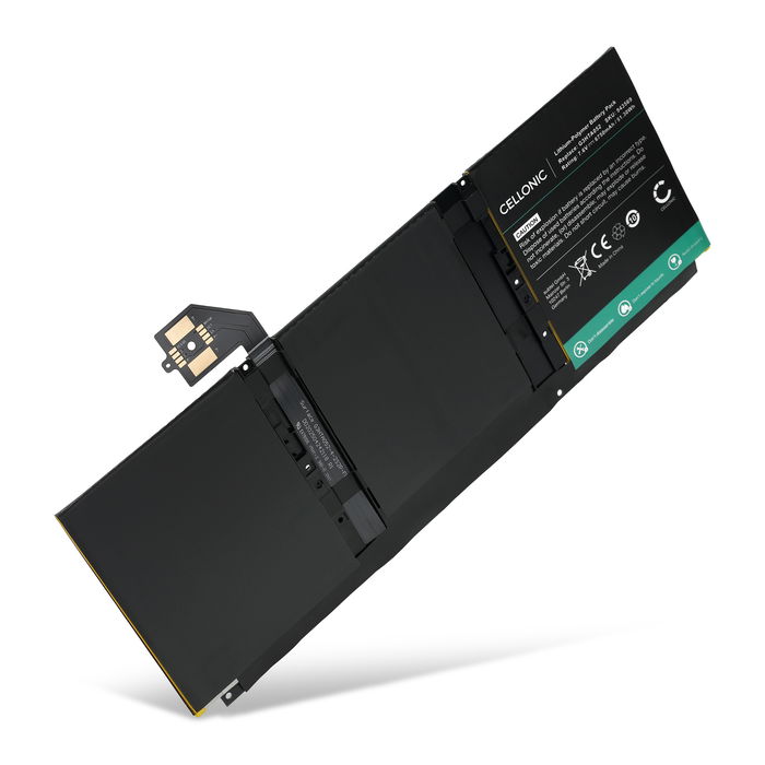 Batería para ordenador portátil Microsoft Surface Laptop 3, Surface Laptop 5, Surface Laptop 4, Microsoft DYNTO2, G3HTA052H, G3HTA053H 6750mAh 7.6V  de CELLONIC