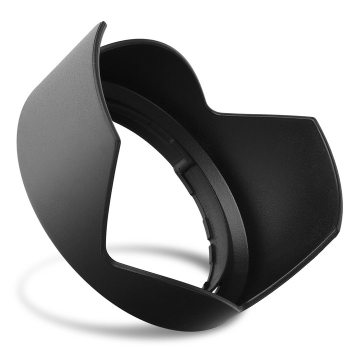 ALC‑SH127 Camera Lens Hood for Sony ALC‑SH127 Vario-Tessar T* E 16 - 70 mm F4 ZA OSS - Plastic Bayonet Flower / Tulip / Petal Lens Shade from CELLONIC