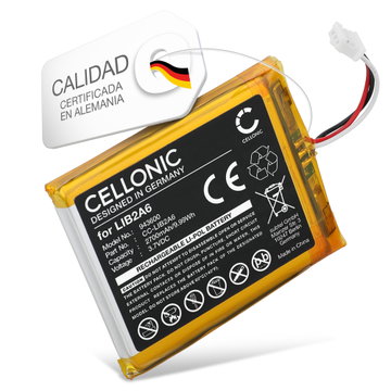 Batería para Visonic B3G-220, BGS-220, Transmitter VLE-320 - LIB2A6 (2700mAh) Batería de Reemplazo